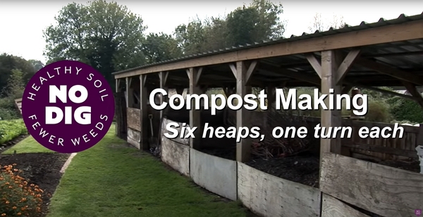 Image de l'article 'Making compost in 7 heaps in 2019, by Charles Dowding'