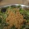 A bowl of nettle with brown sugar