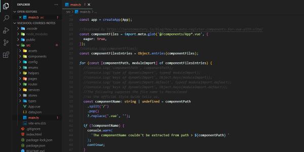 Image de l'article 'Register globally components in Vue3 and TypeScript'