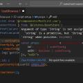 The details of a TypeScript error detected by ESLint