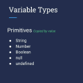 List of variable types