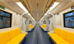 An empty subway