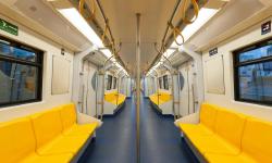 An empty subway