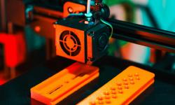 3D printer in action