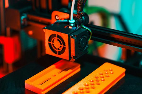 3D printer in action