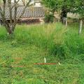 Mowing in progress at my home, April 27, 2025.