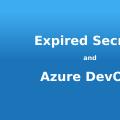 Expired secrets on Azure DevOps