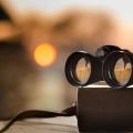 A pair of vintage binoculars